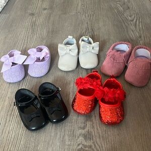 0-6 Infant Shoe Lot
